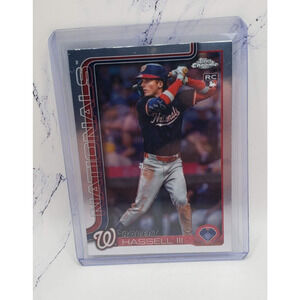 2025 Topps Chrome Update Robert Hassell III #USC154 RC